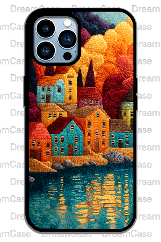 Autumn Village – das goldene Ufer